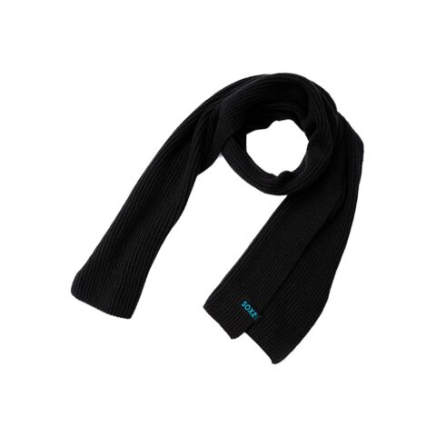 SOXS Zwarte wollen dames sjaal Black Patriot label