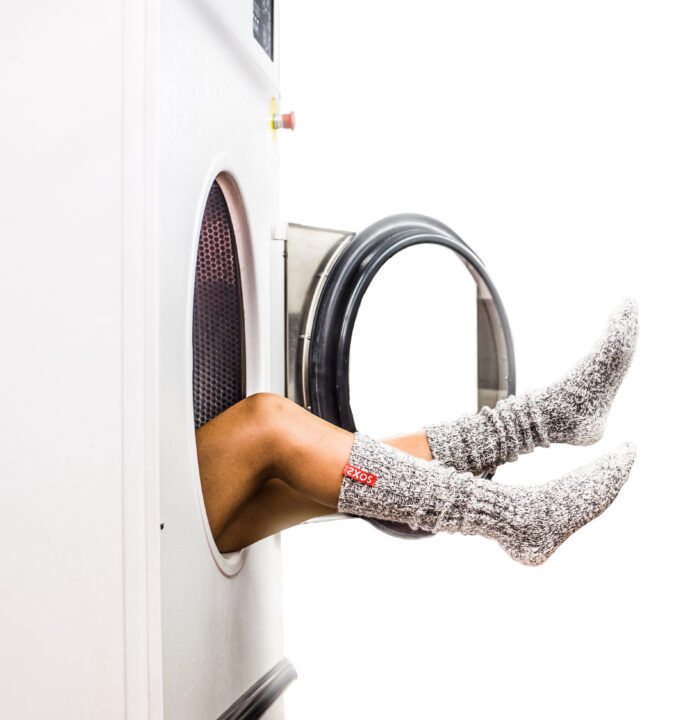 Soxs in de wasmachine