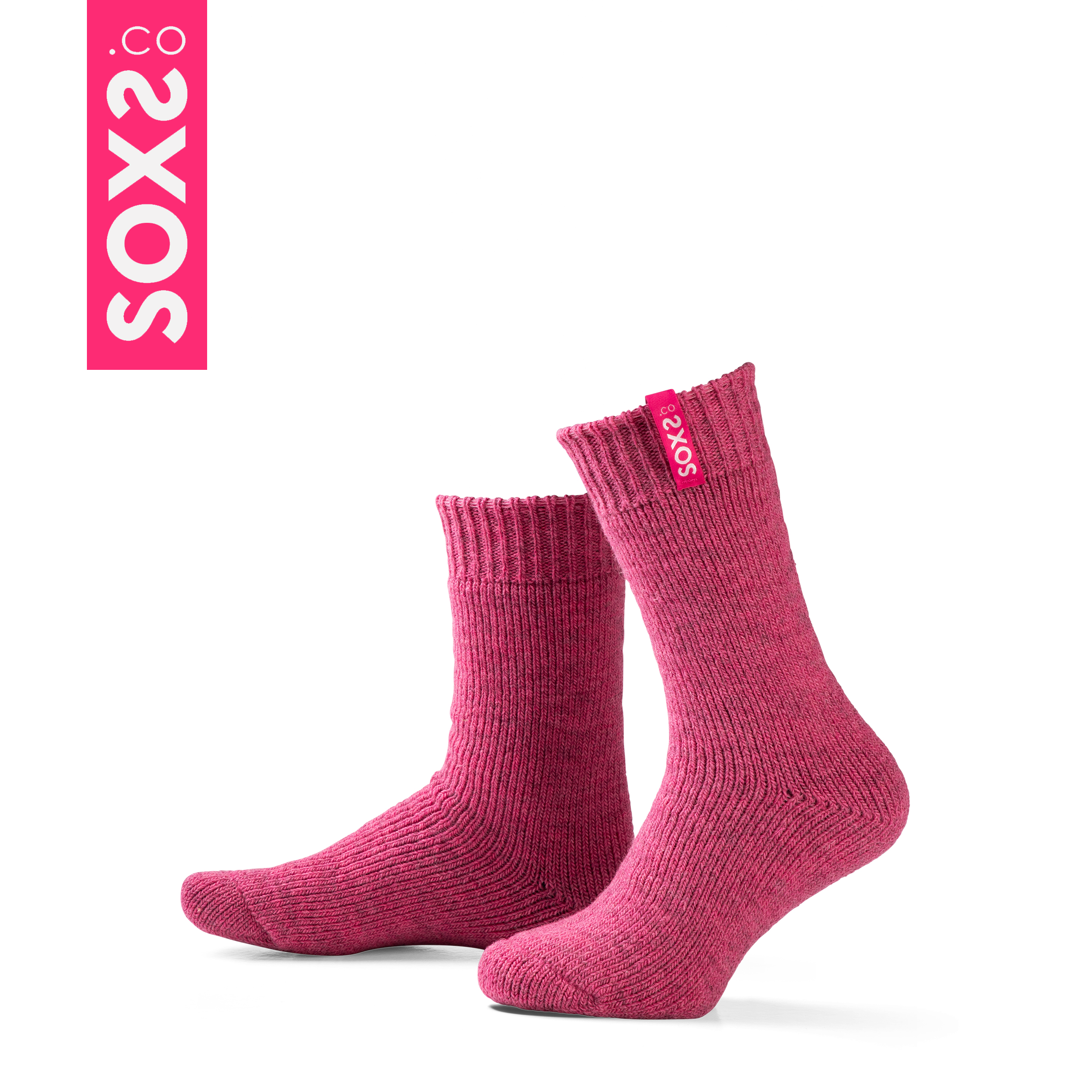 Coldproof  - Rosa Wolle - Label Dessert Rose - 37-41