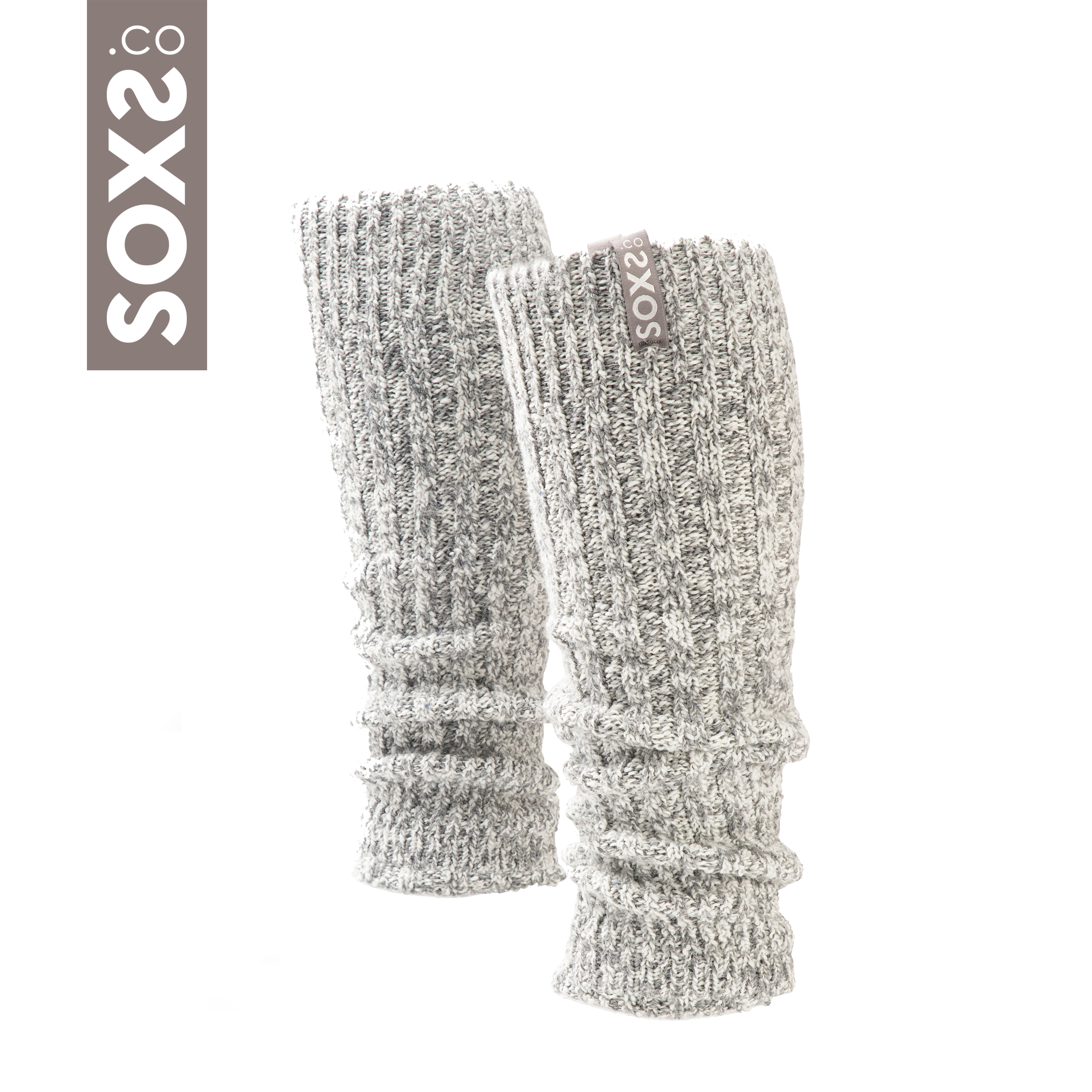 Originals Stulpen - Graue Wolle - Label Glacier Grey - One Size