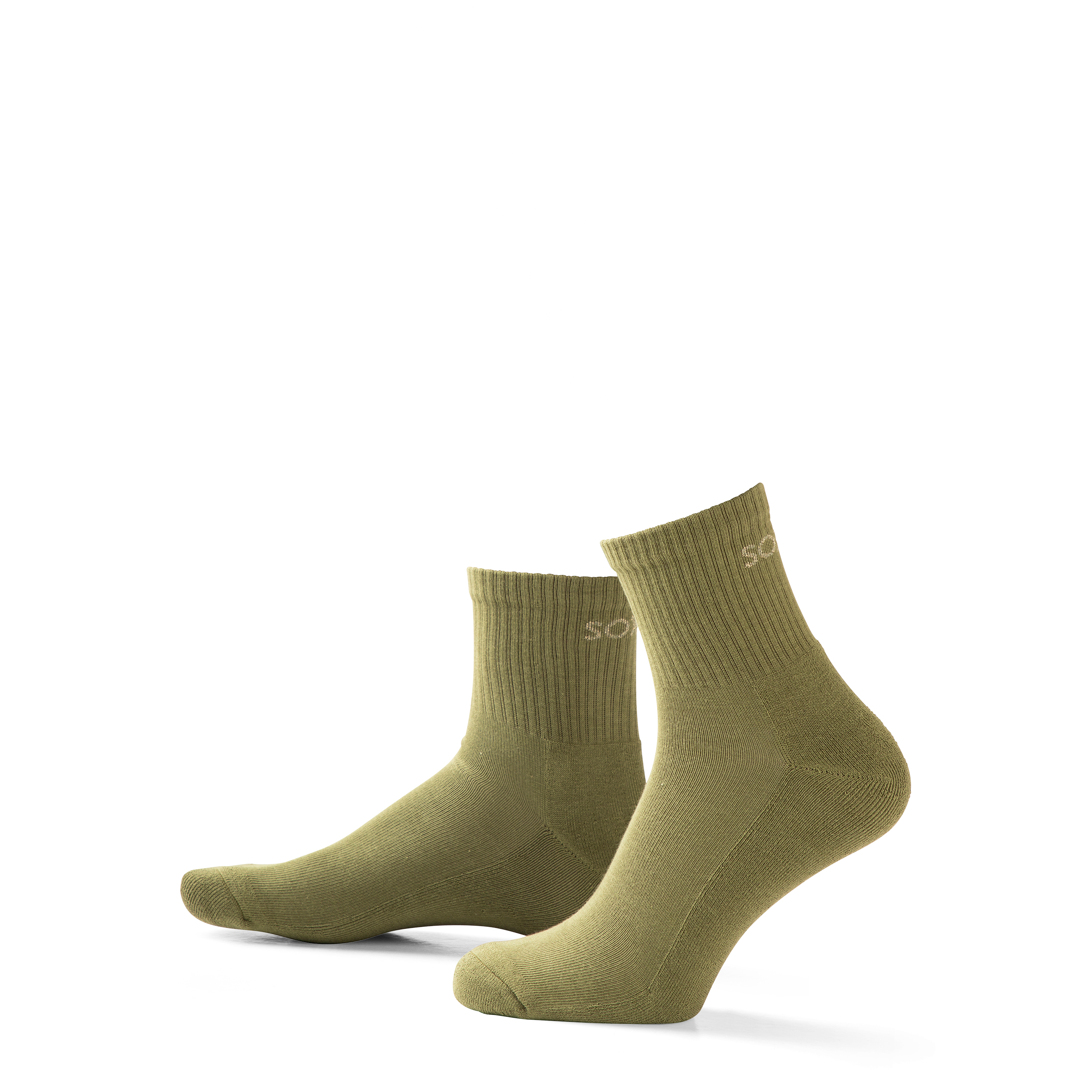 Sport Pilates Socken - Rutschfest - Grün - 37-41